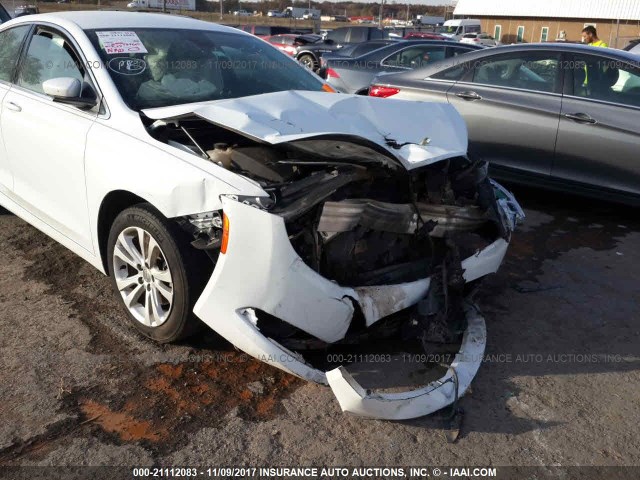 1C3CCCAB6FN590906 - 2015 CHRYSLER 200 LIMITED WHITE photo 6