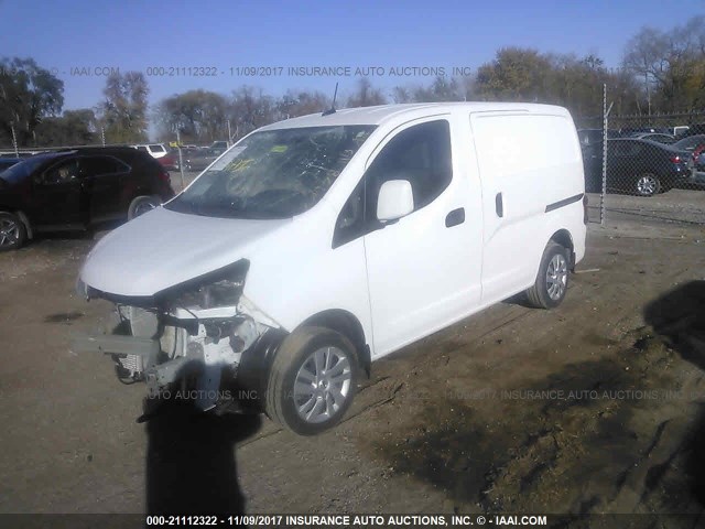 3N6CM0KN3HK704978 - 2017 NISSAN NV200 2.5S/2.5SV WHITE photo 2