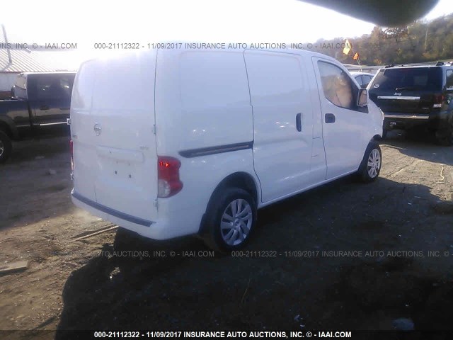 3N6CM0KN3HK704978 - 2017 NISSAN NV200 2.5S/2.5SV WHITE photo 4