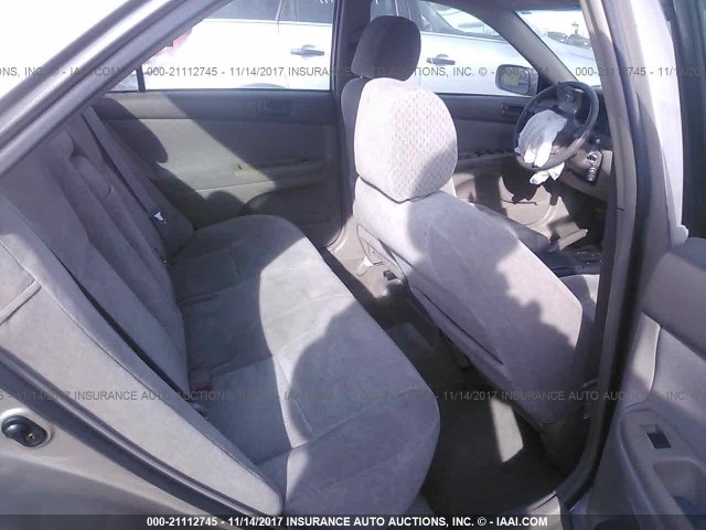 4T1BE32K93U143323 - 2003 TOYOTA CAMRY LE/XLE/SE TAN photo 8