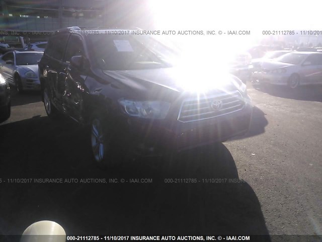 JTEES42A282048611 - 2008 TOYOTA HIGHLANDER LIMITED RED photo 1