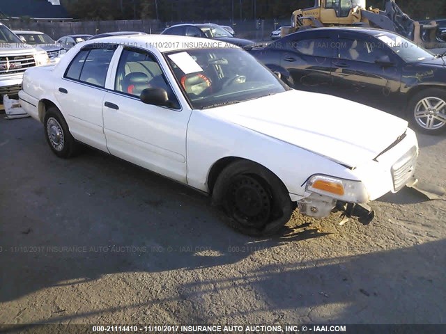 2FAFP71W9YX129469 - 2000 FORD CROWN VICTORIA POLICE INTERCEPTOR WHITE photo 1