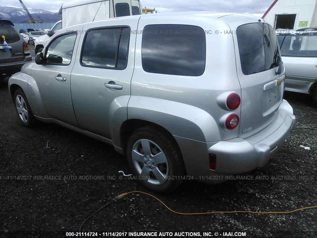 3GNDA13DX8S636939 - 2008 CHEVROLET HHR LS SILVER photo 3