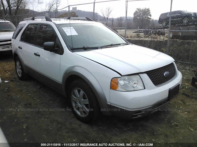 1FMZK01136GA34891 - 2006 FORD FREESTYLE SE WHITE photo 1