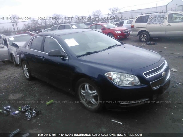 1G1ZG57BX9F244412 - 2009 CHEVROLET MALIBU LS 深蓝色 照片 1