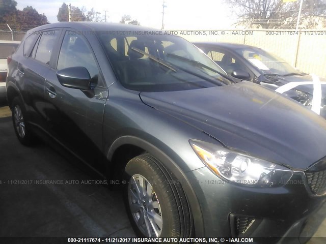 JM3KE4BEXD0148146 - 2013 MAZDA CX-5 SPORT GRAY photo 1