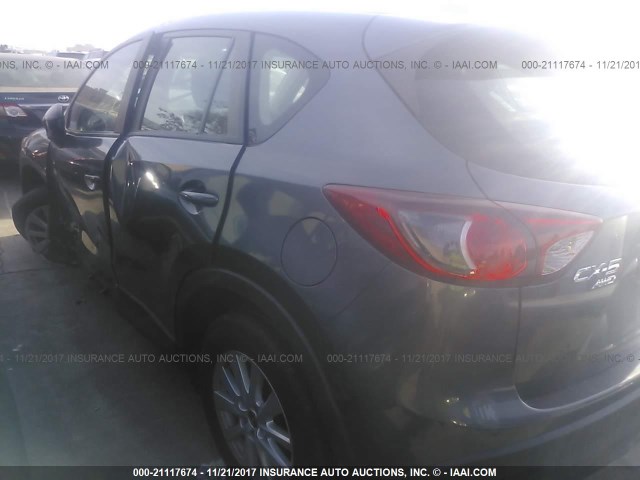 JM3KE4BEXD0148146 - 2013 MAZDA CX-5 SPORT GRAY photo 3