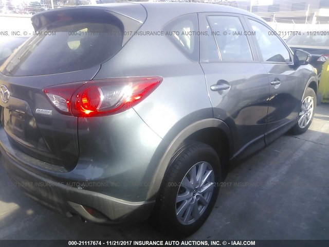 JM3KE4BEXD0148146 - 2013 MAZDA CX-5 SPORT GRAY photo 4