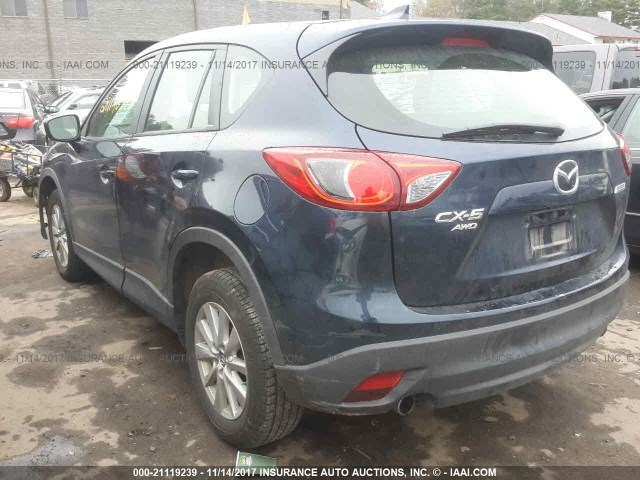 JM3KE4BYXG0717575 - 2016 MAZDA CX-5 SPORT BLUE photo 3