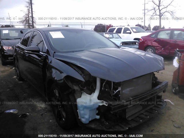 3FA6P0K99DR162447 - 2013 FORD FUSION TITANIUM BLACK photo 1