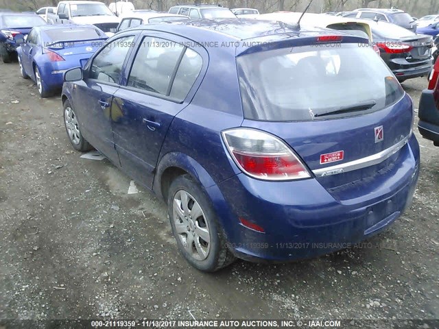 W08AR671585111114 - 2008 SATURN ASTRA XE BLUE photo 3