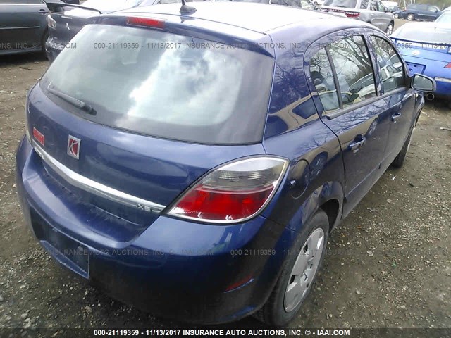 W08AR671585111114 - 2008 SATURN ASTRA XE BLUE photo 4