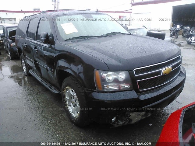 1GNSCJE01CR166212 - 2012 CHEVROLET SUBURBAN C1500 LT BLACK photo 6