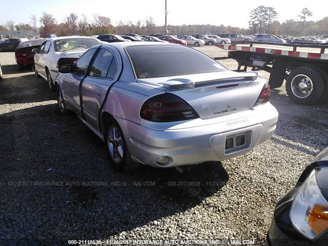 1G2NG52E74M500084 - 2004 PONTIAC GRAND AM SE2 GRAY photo 3