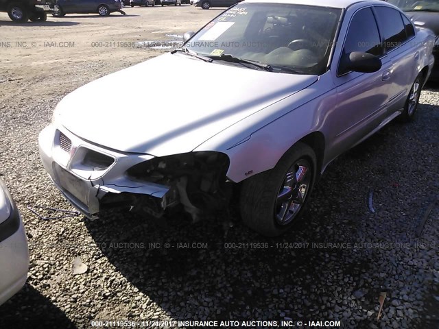 1G2NG52E74M500084 - 2004 PONTIAC GRAND AM SE2 GRAY photo 6