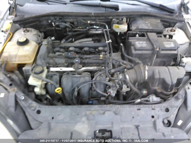 1FAHP34N07W278951 - 2007 FORD FOCUS ZX4/S/SE/SES 银色 照片 10