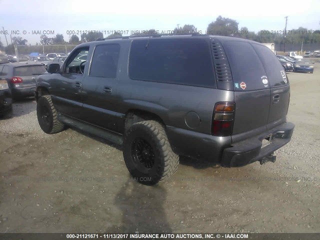 3GNEC16T81G136420 - 2001 CHEVROLET SUBURBAN C1500 GRAY photo 3