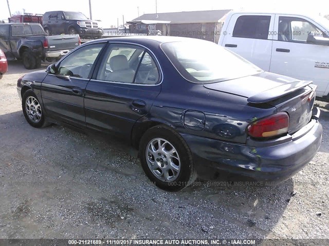 1G3WS52H31F246026 - 2001 OLDSMOBILE INTRIGUE GL BLUE photo 3