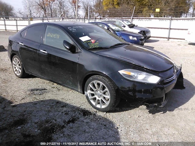 1C3CDFCH3DD134848 - 2013 DODGE DART LIMITED/R/T BLACK photo 1