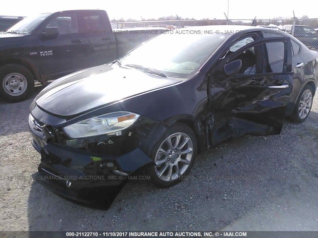 1C3CDFCH3DD134848 - 2013 DODGE DART LIMITED/R/T BLACK photo 6