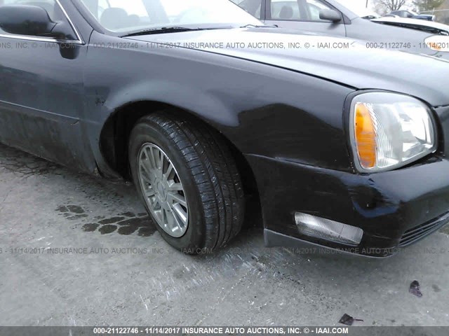 1G6KE57Y73U148472 - 2003 CADILLAC DEVILLE DHS BLACK photo 6