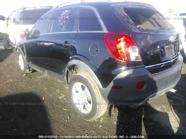 3GNAL2EK1FS527054 - 2015 CHEVROLET CAPTIVA LS 黑色 照片 3