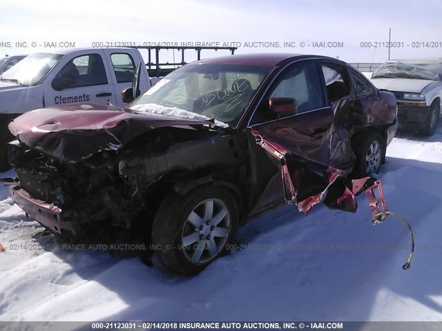 1FAHP27117G117330 - 2007 FORD FIVE HUNDRED SEL RED photo 6