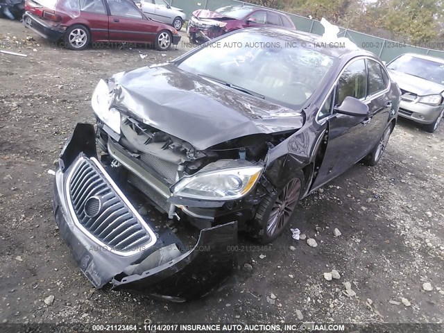 1G4PS5SK8D4157242 - 2013 BUICK VERANO BLACK photo 2