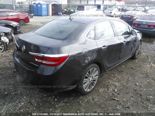 1G4PS5SK8D4157242 - 2013 BUICK VERANO BLACK photo 4