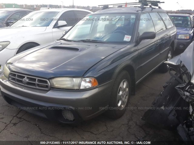 4S3BG6855W7622519 - 1998 SUBARU LEGACY 30TH ANN OUTBACK/LTD/SPT Dark Blue photo 2