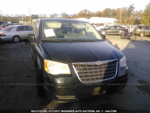 2A8HR44H68R129614 - 2008 CHRYSLER TOWN & COUNTRY LX BLACK photo 6