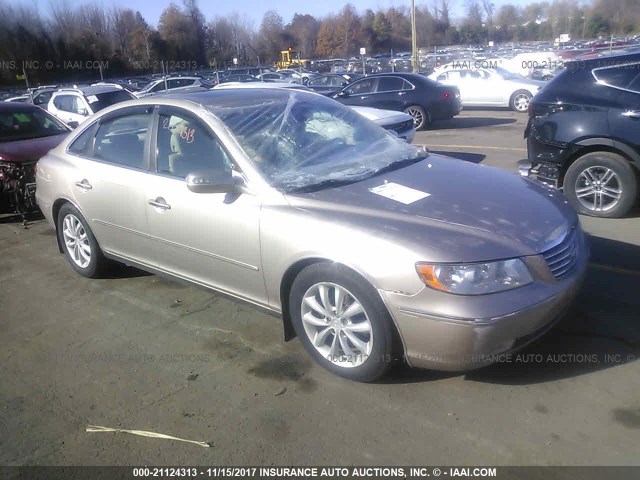 KMHFC46F07A227631 - 2007 HYUNDAI AZERA SE/LIMITED TAN photo 1