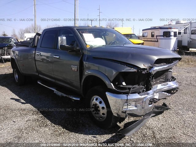 3C63DRJL2CG267937 - 2012 DODGE RAM 3500 GRAY photo 1