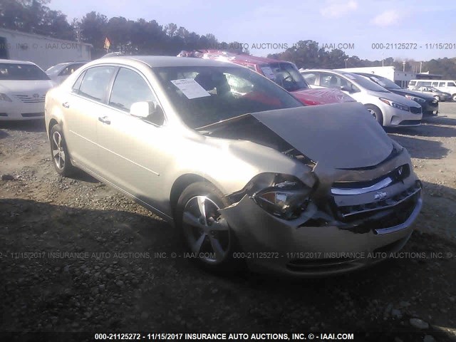 1G1ZC5EUXCF156872 - 2012 CHEVROLET MALIBU 1LT 棕色 照片 1