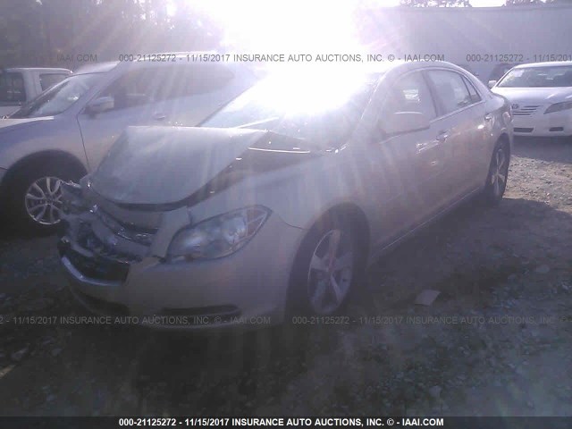 1G1ZC5EUXCF156872 - 2012 CHEVROLET MALIBU 1LT 棕色 照片 2