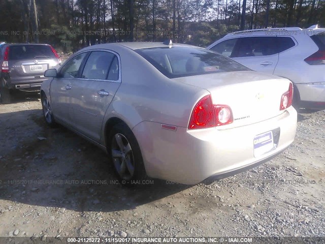 1G1ZC5EUXCF156872 - 2012 CHEVROLET MALIBU 1LT 棕色 照片 3