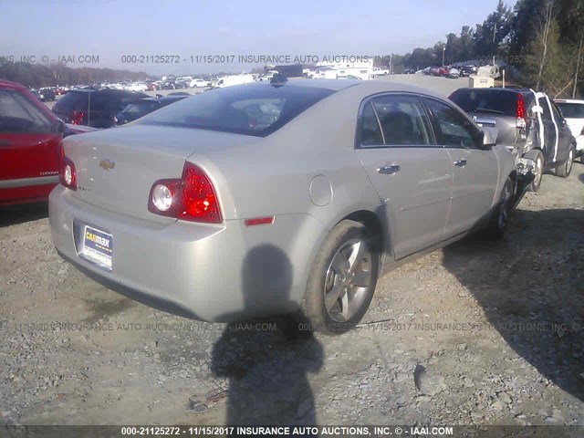 1G1ZC5EUXCF156872 - 2012 CHEVROLET MALIBU 1LT 棕色 照片 4