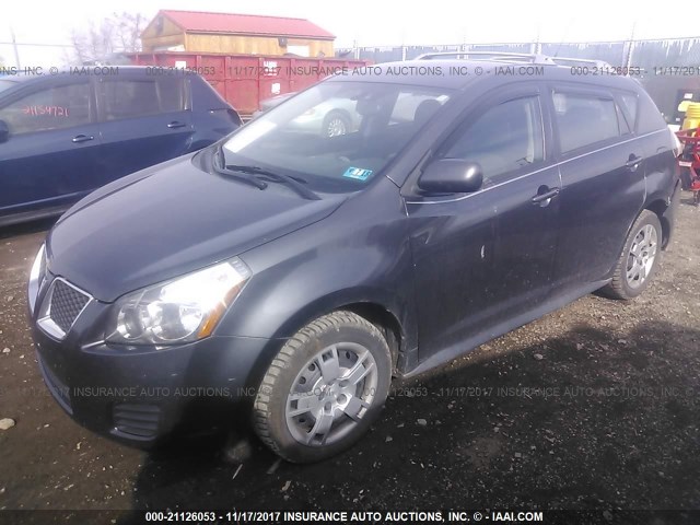 5Y2SM67079Z444264 - 2009 PONTIAC VIBE SILVER photo 2