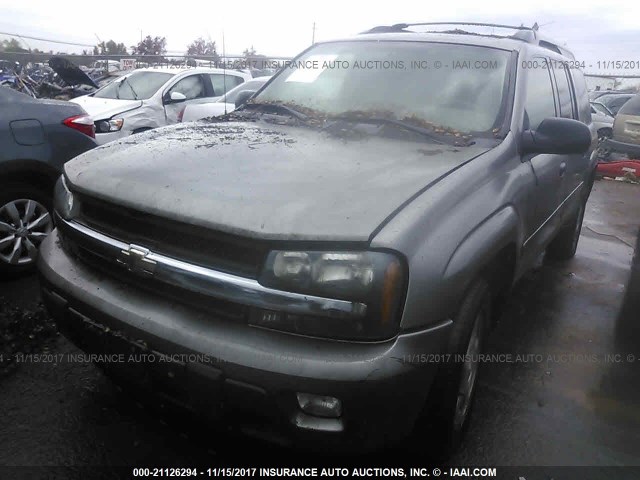 1GNET16S666140269 - 2006 CHEVROLET TRAILBLAZER EXT LS/EXT LT GRAY photo 2