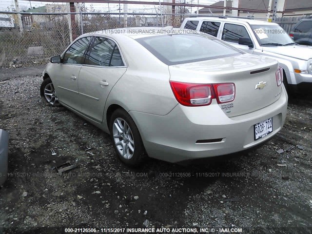 1G11C5SLXFF141950 - 2015 CHEVROLET MALIBU 1LT 棕色 照片 3