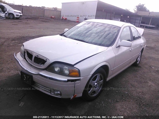 1LNHM87A5YY773284 - 2000 LINCOLN LS Krem foto 2