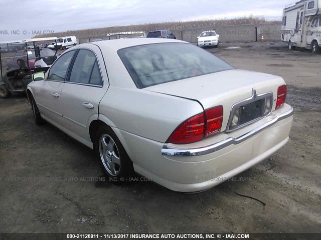 1LNHM87A5YY773284 - 2000 LINCOLN LS Krem foto 3