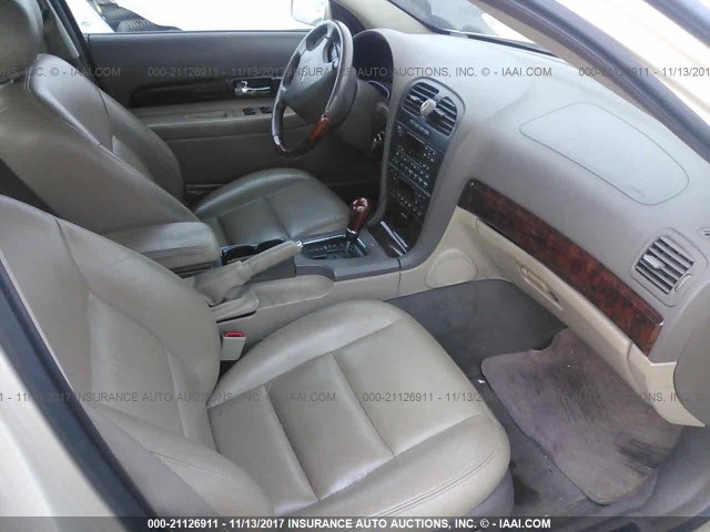 1LNHM87A5YY773284 - 2000 LINCOLN LS Krem foto 5