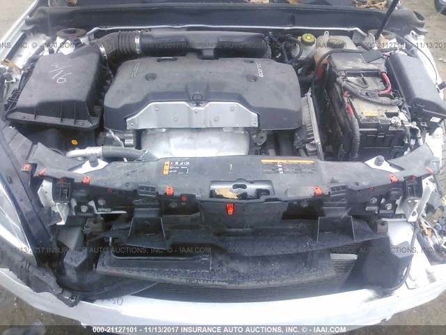 1G11A5SL0FF292740 - 2015 CHEVROLET MALIBU LS თეთრი ფოტო 10