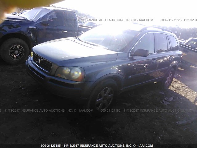 YV1CN592851204590 - 2005 VOLVO XC90 GRAY photo 2