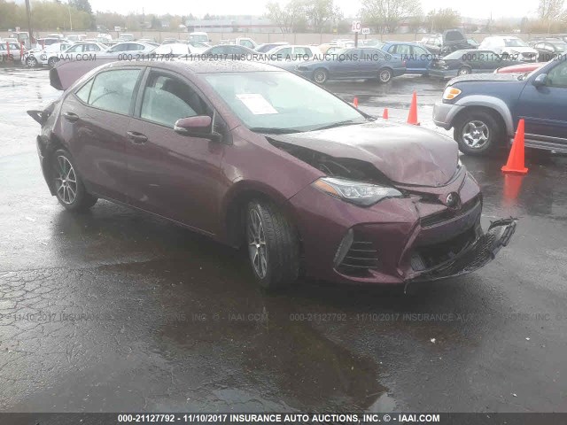 5YFBURHE3HP649178 - 2017 TOYOTA COROLLA L/LE/XLE/SE/XSE PURPLE photo 1