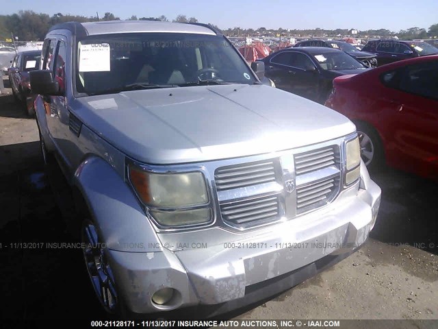 1D8GT58K07W627945 - 2007 DODGE NITRO SLT SILVER photo 6