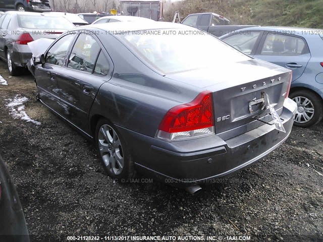 YV1RS592592728945 - 2009 VOLVO S60 2.5T GRAY photo 3