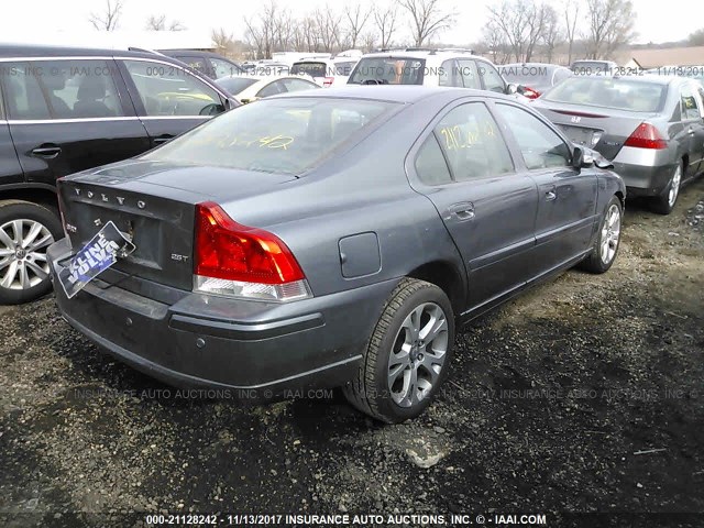 YV1RS592592728945 - 2009 VOLVO S60 2.5T GRAY photo 4