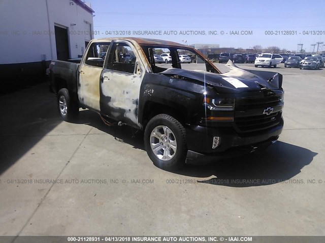 3GCUKREC1HG458818 - 2017 CHEVROLET SILVERADO K1500 LT BLACK photo 1